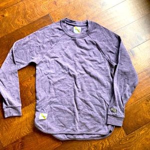 Tracksmith purple long sleeve